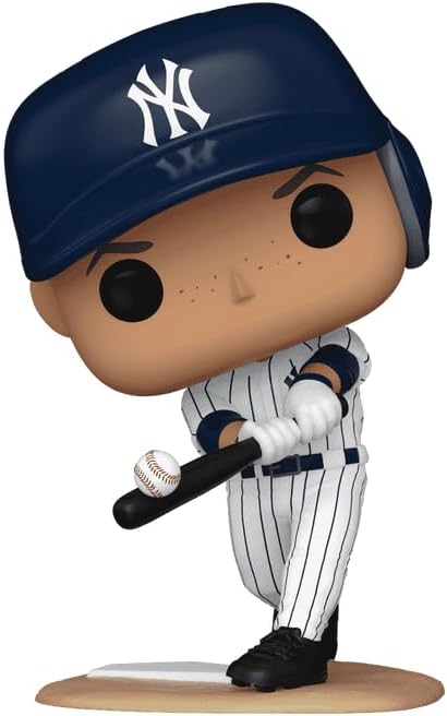 Aaron Judge #97 Facsimile Signed Reprint Laser Autographed Funko POP! Baseball MLB: New York Yankees Figurine with Protector Case