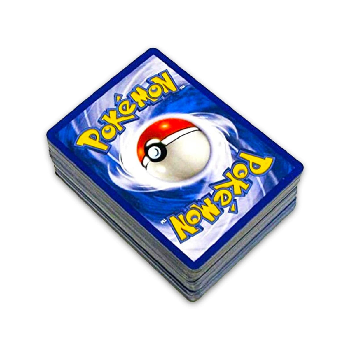 Pokémon Official 100 Pokemon Card Lot with Rare, Holofoil, Trainer and Energy Cards - Bundle with Random Colored Deck Box Included NFL (100 Assorted Cards)
