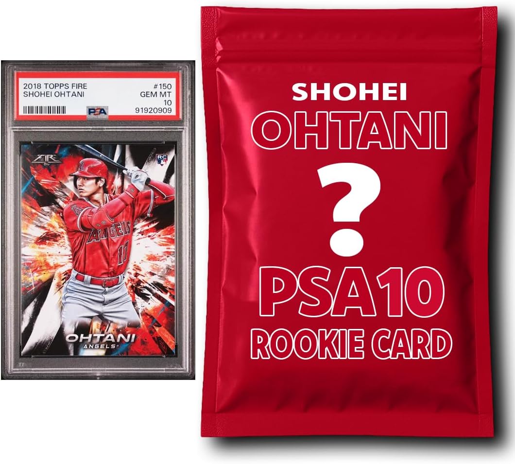 PSA 10 Graded Rookie Baseball Card Mystery Box - Shohei Ohtani