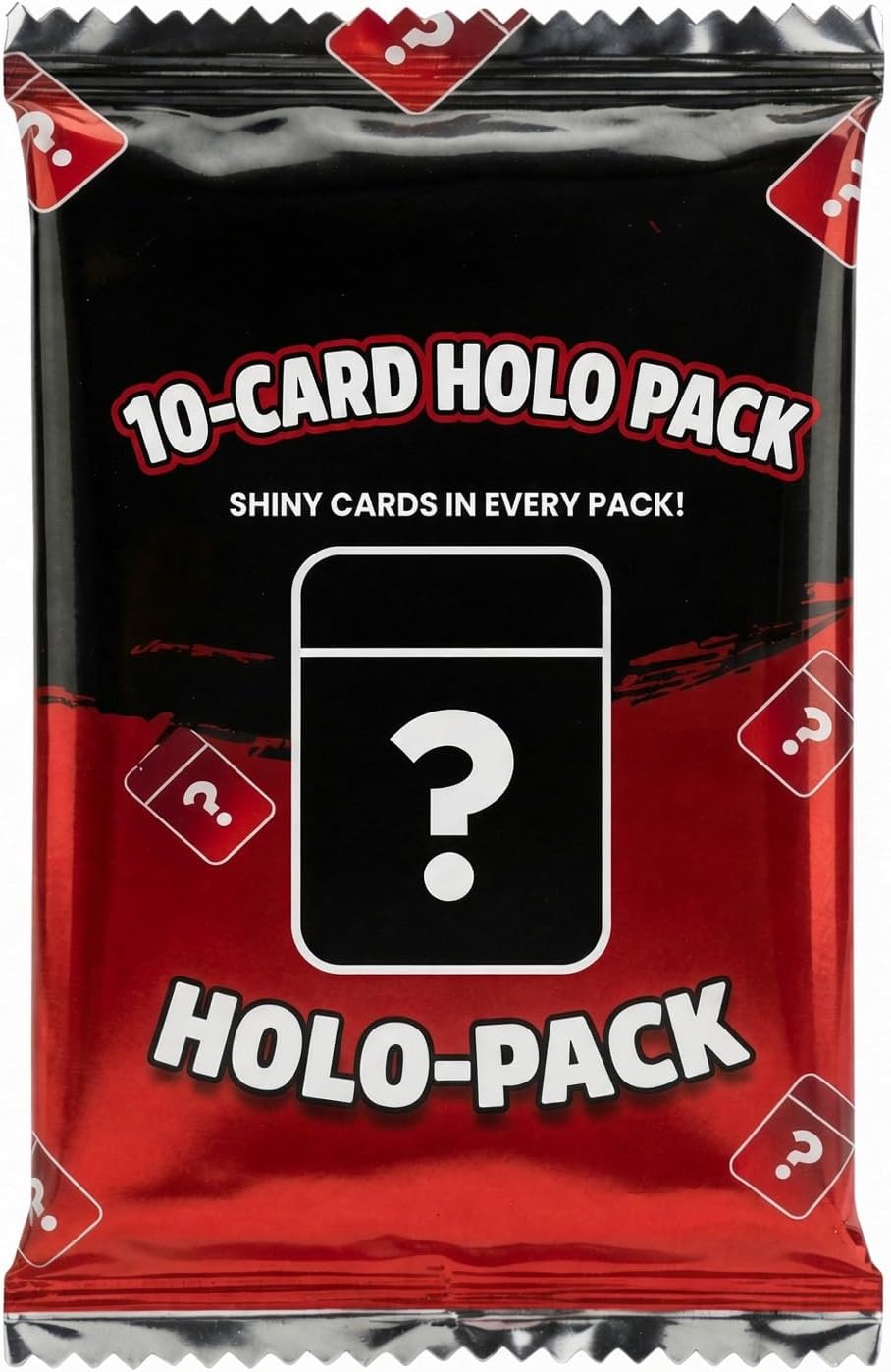 PKMystery 10-Card Foil Pack, Compatible with Pokémon Cards, No Duplicates