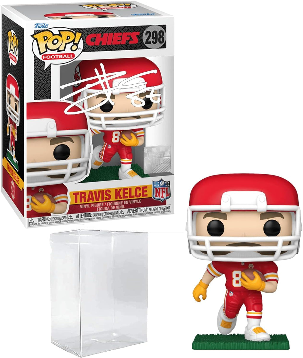 Travis Kelce #298 Chiefs Signed Funko POP!