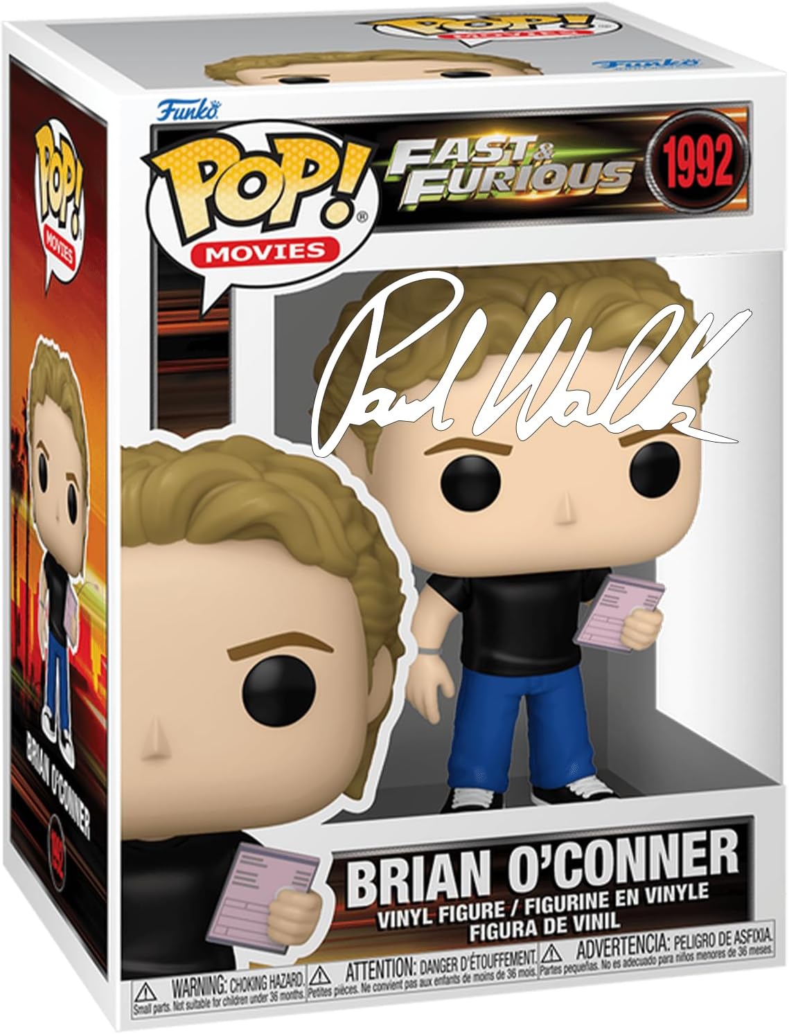 Paul Walker Brian O'Conner #1992 Funko POP! Movies