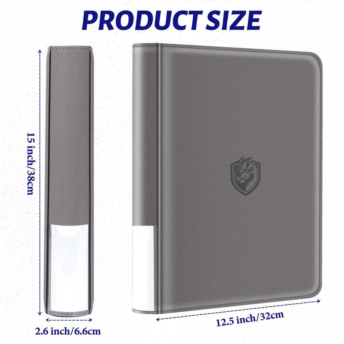 Toploader Binder Holds 324 Toploaders - 20 Toploaders
