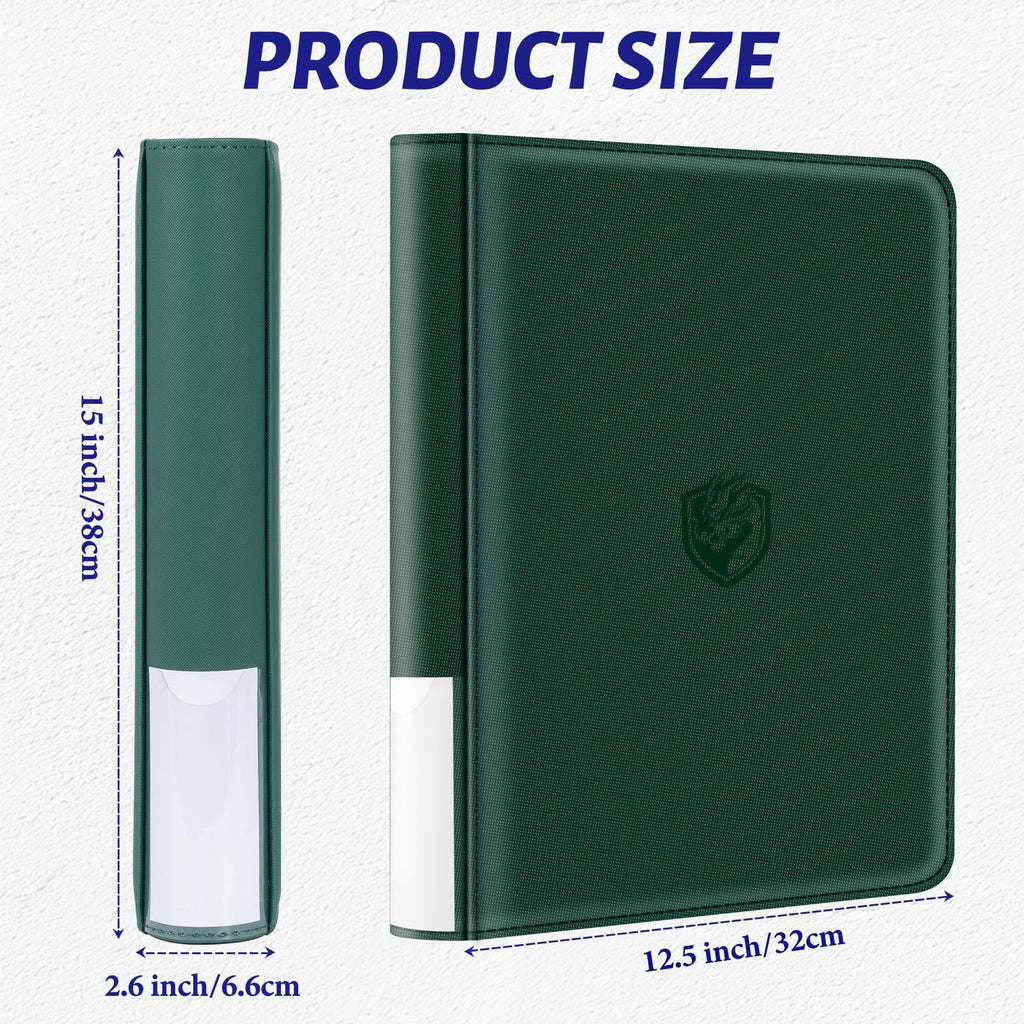 Toploader Binder Holds 324 Toploaders - 20 Toploaders