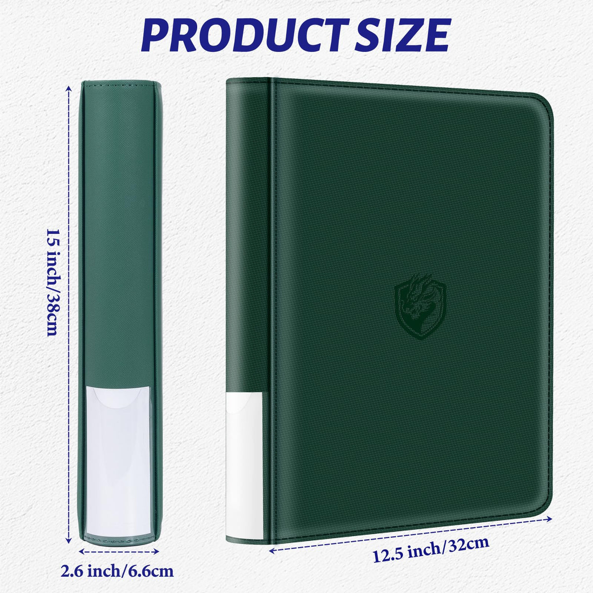 Toploader Binder Holds 324 Toploaders - 20 Toploaders