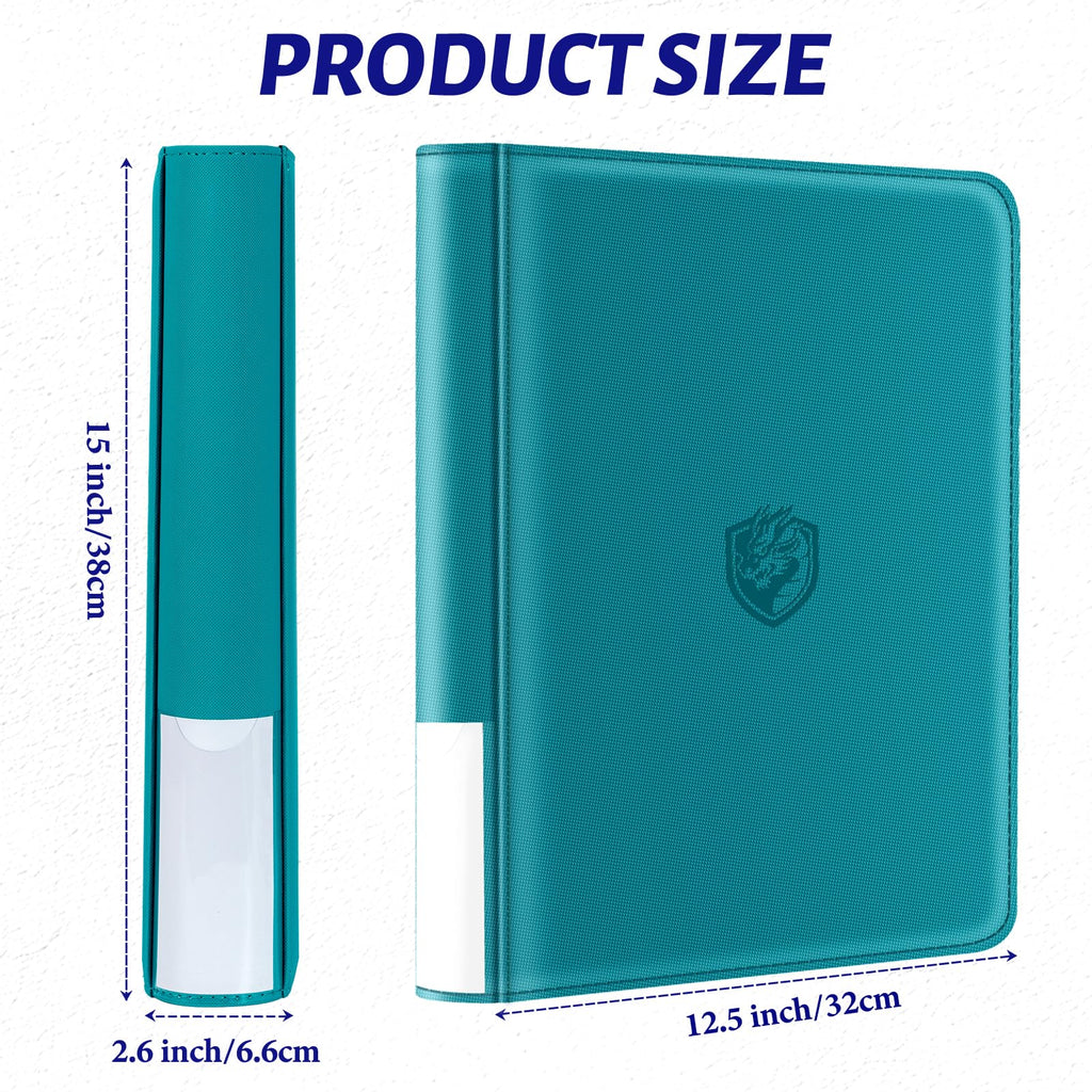 Toploader Binder Holds 324 Toploaders - 20 Toploaders