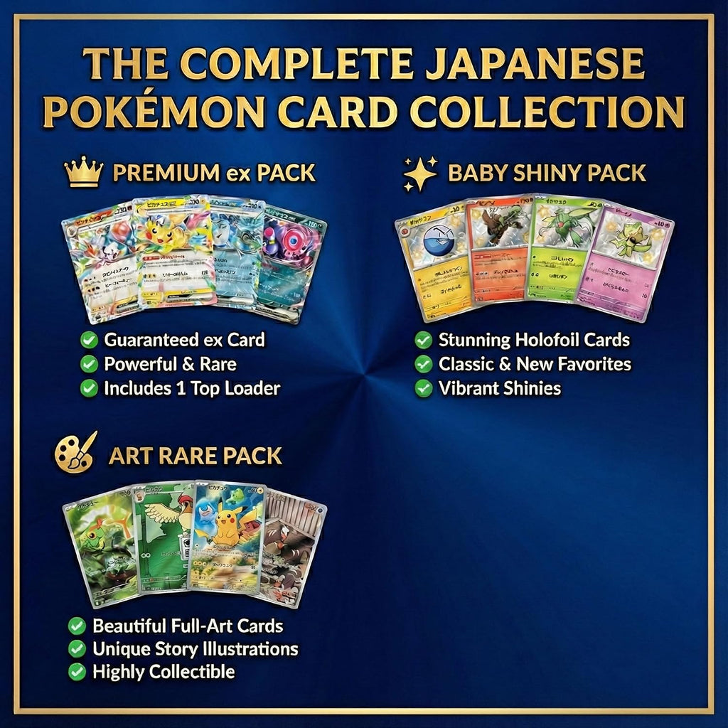 10 Random Japanese EXs (RR) compatible with the Pokemon TCG