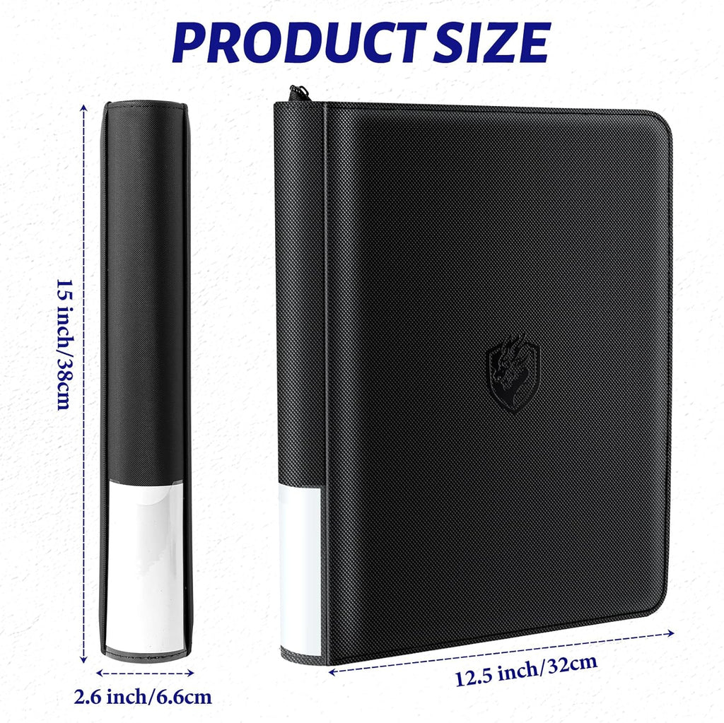 Toploader Binder Holds 324 Toploaders - 20 Toploaders