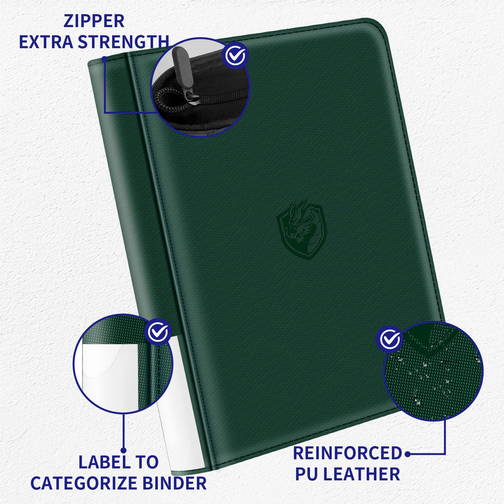 Toploader Binder Holds 324 Toploaders - 20 Toploaders