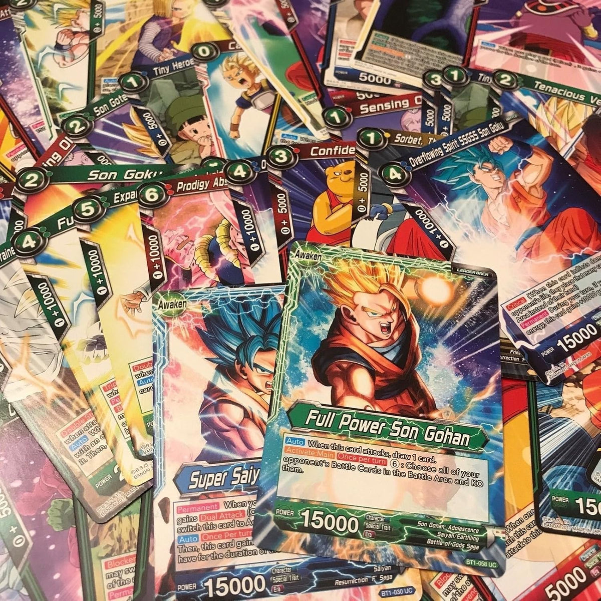 Toei Animation Dragon Ball Super Trading Card Game: 50 Cards in Each Lot